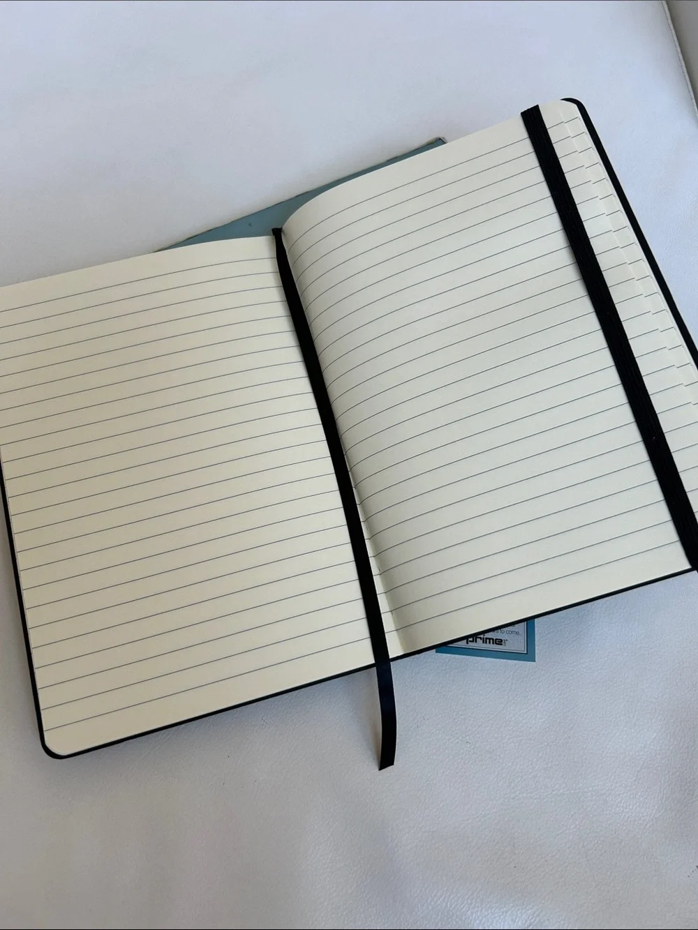 Leeman New York Prime Line black hardcover notebook